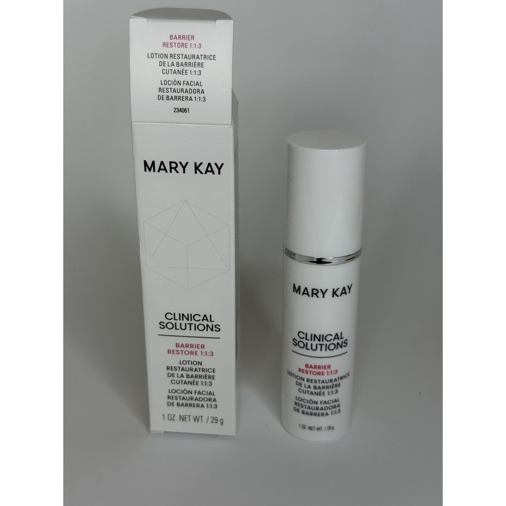 MARY KAY CLINICAL SOLUTIONS BARRIER RESTORE 1:1:3 HYDRATES FULL SIZE 1 FL NIB